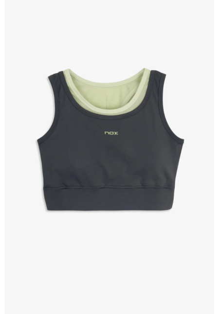 NOX SUJETADOR MUJER PRO CHARCOAL NOX SUJETADOR MUJER PRO CHARCOAL