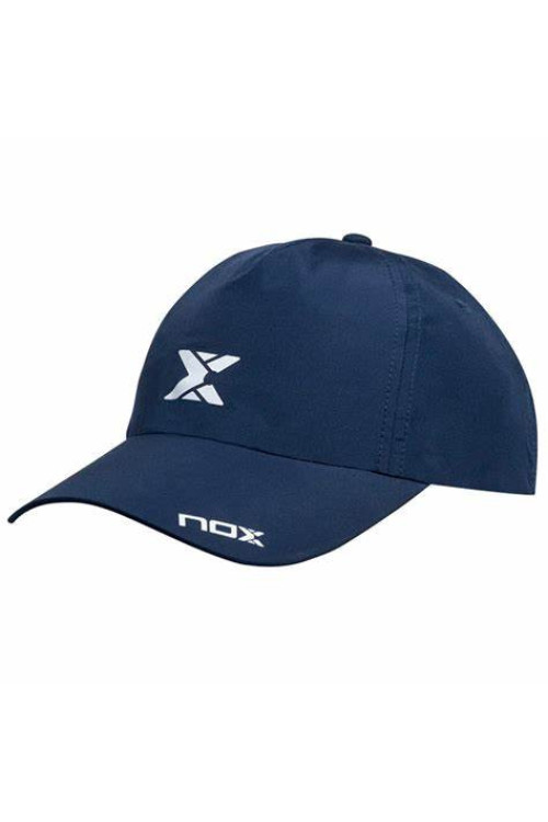 Gorra Nox Azul Logo Blanco