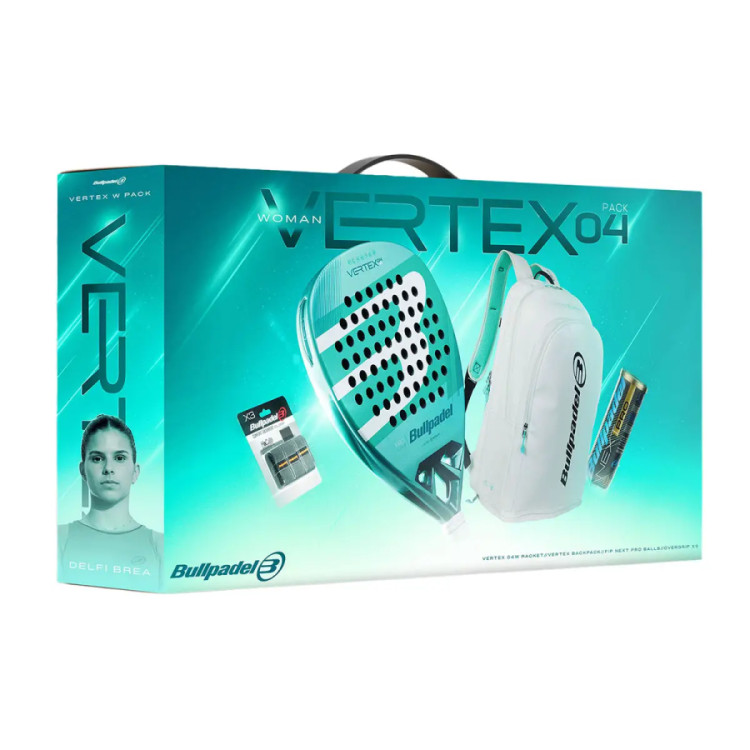 PACK BULLPADEL VERTEX 04 WOMAN