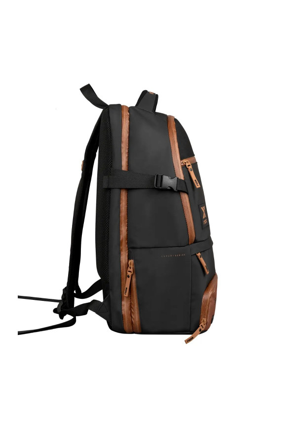 NOX MOCHILA OPEN SERIES BLACK/BROWN