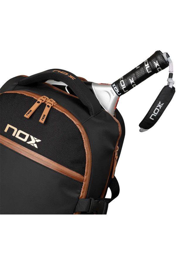 NOX MOCHILA OPEN SERIES BLACK/BROWN