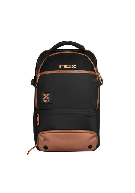 NOX MOCHILA OPEN SERIES BLACK/BROWN