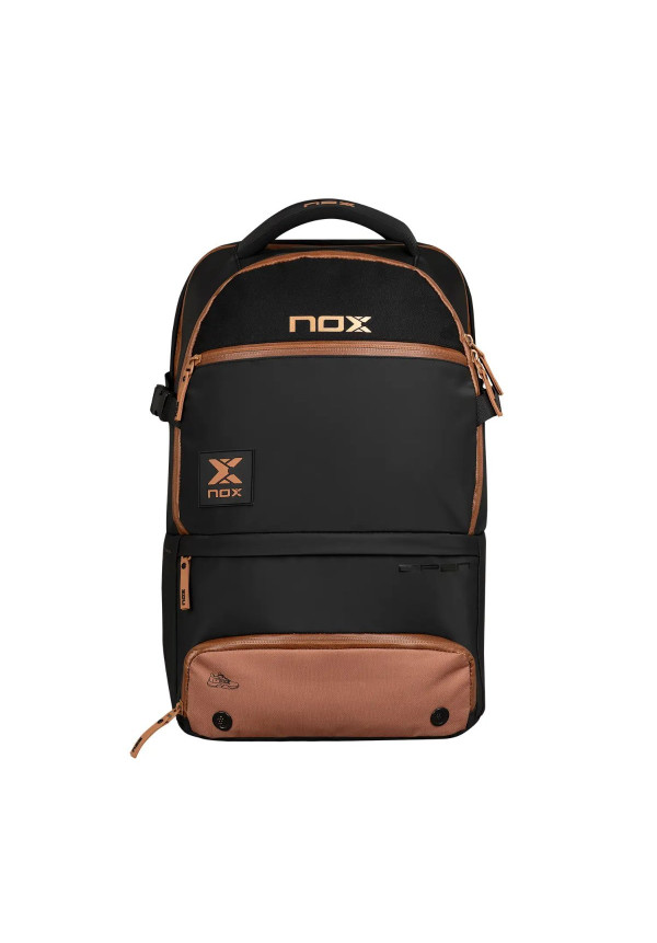 NOX MOCHILA OPEN SERIES BLACK/BROWN