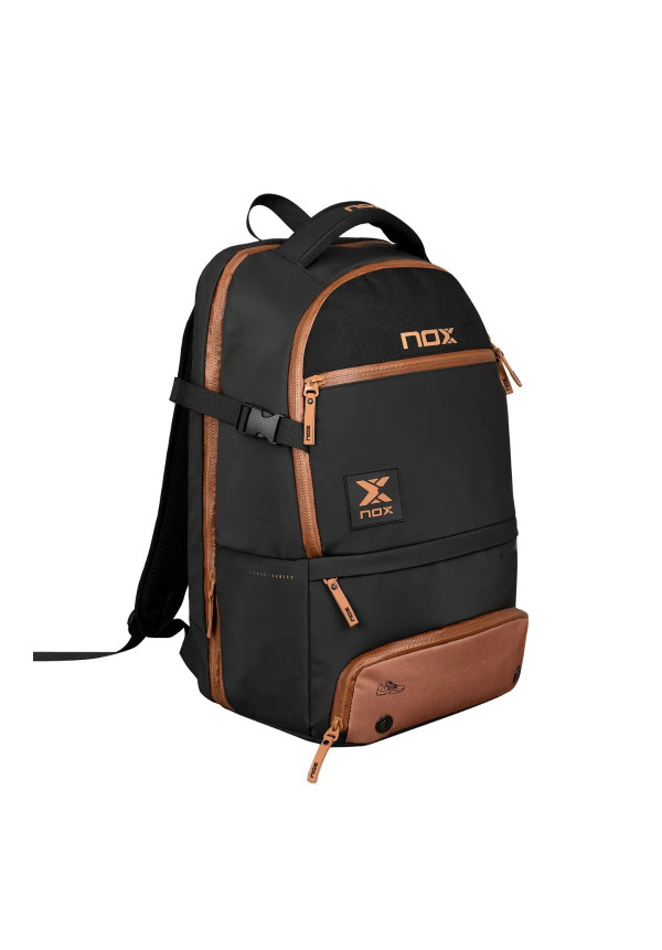 NOX MOCHILA OPEN SERIES BLACK/BROWN