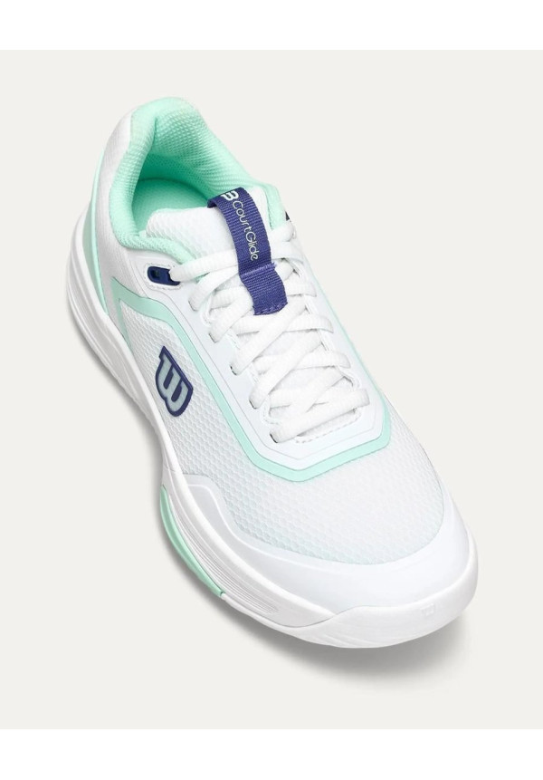 Zapatillas Wilson Courtglide Padel Aguamarina mujer