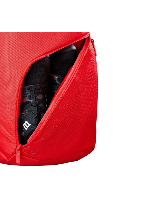 MOCHILA WILSON PADEL TOUR ROJO